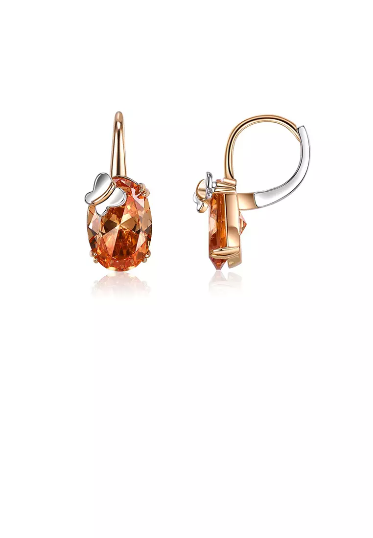 Champagne gold earrings online