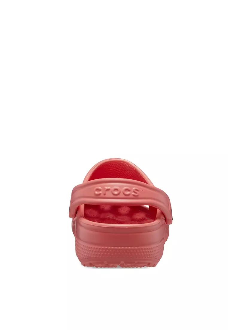 Red platform crocs store