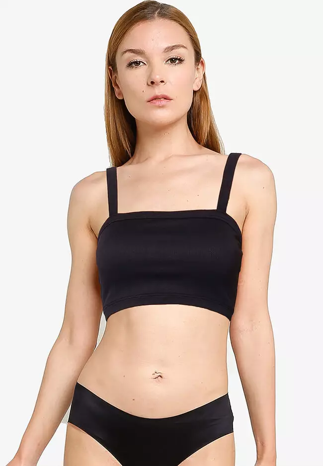 Hollister Gilly Hicks Active Seamless Square-Neck Sports Bra