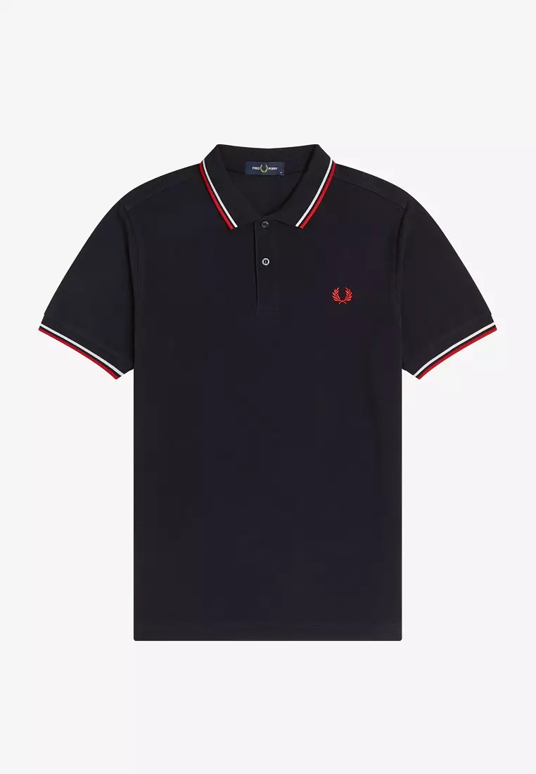 Buy Fred Perry Fred Perry M3600 Twin Tipped Fred Perry Shirt