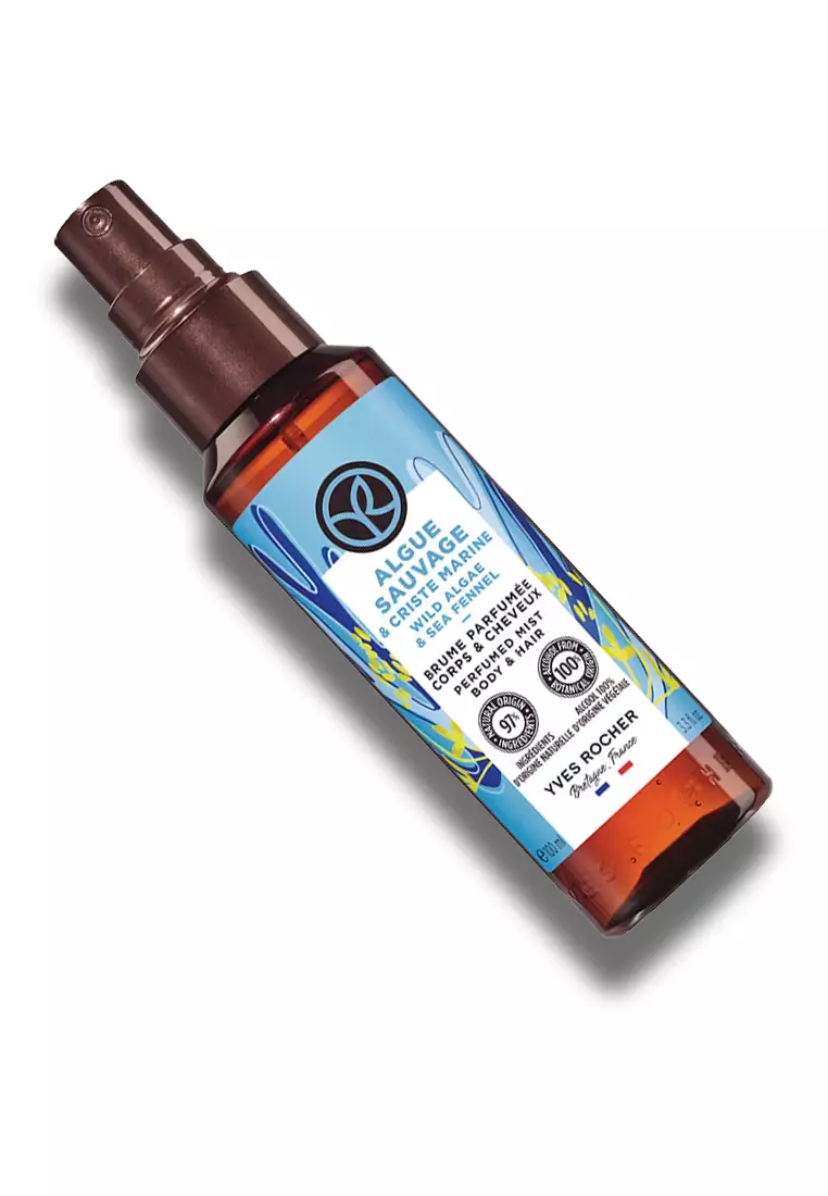 Wild Algae Perfume Hair & Body Mist - 100ml Natural Fragrance Body Spray