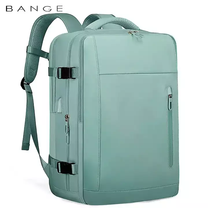 Bange BG1801 Tas Ransel Laptop Kerja Backpack Travel pria 15.6 Inch - BLUE