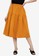 ZALORA WORK yellow Tiered Skirt B7267AA62ADD7CGS_1