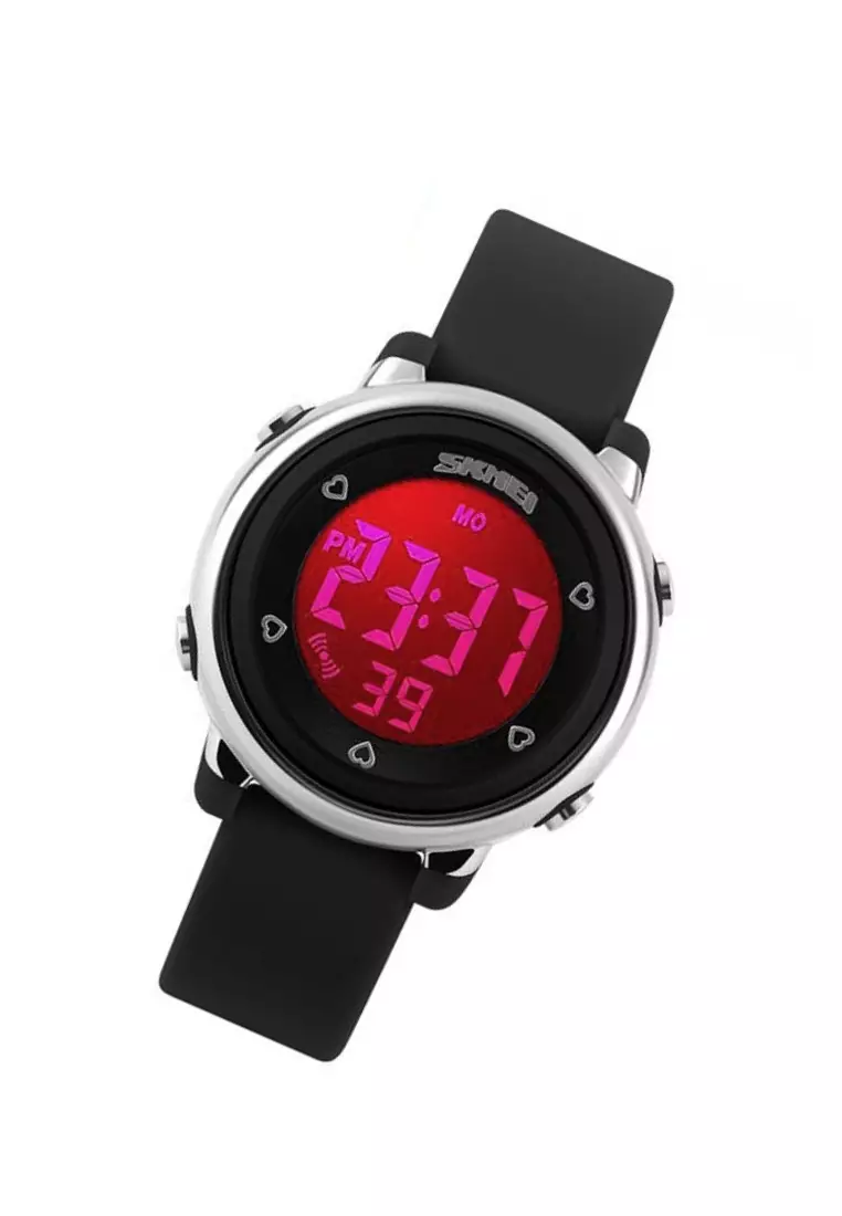 Jam Tangan Digital Anak LED Waterproof 30m Many Function Strap Tali Material Silicone DD22 ORIGINAL