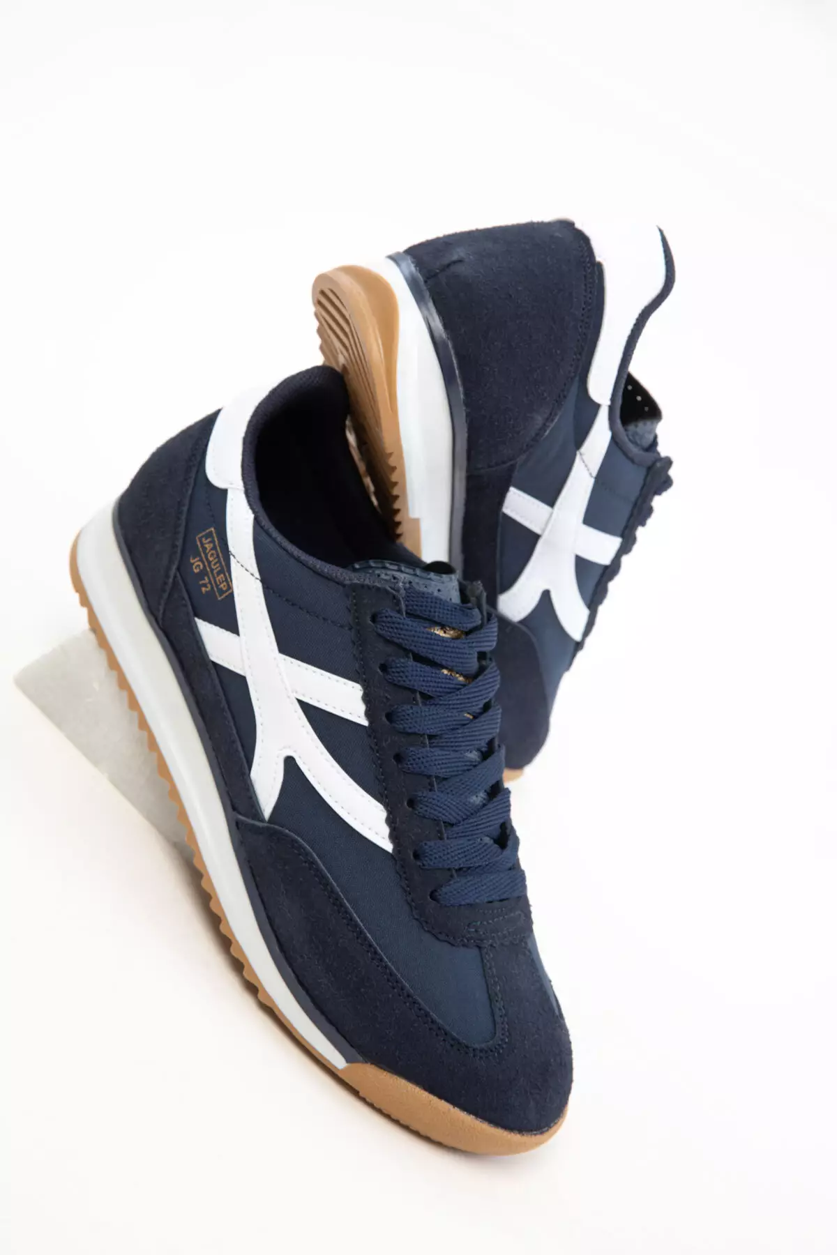 Navy Blue-White Women's Sneaker 20761