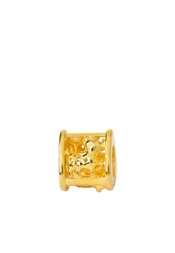 TOMEI gold [TOMEI Online Exclusive] Zodiac Alliance Three Harmonies San He (Tiger, Horse and Dog) Charm, Yellow Gold 916 (TM-YG0748P-1C) (2.72G) EFDF2AC6A52957GS_1