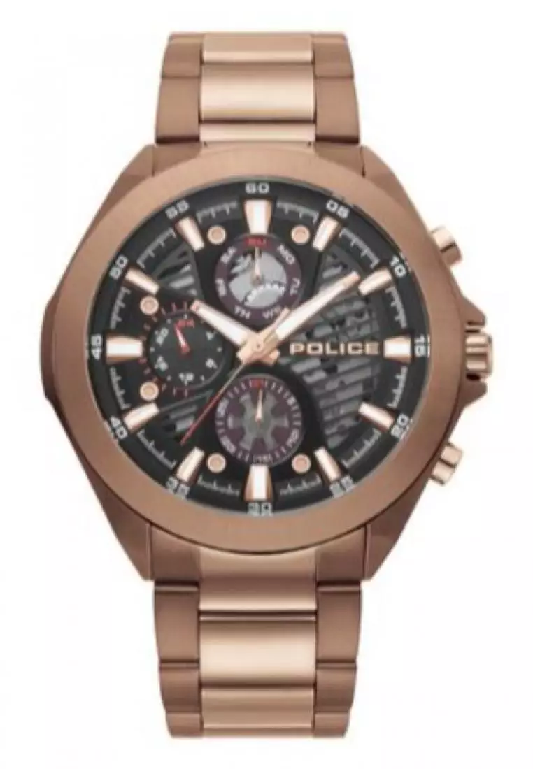 Police watch deals rose gold