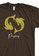 MRL Prints brown Zodiac Sign Pisces T-Shirt 4C265AAC06665BGS_2