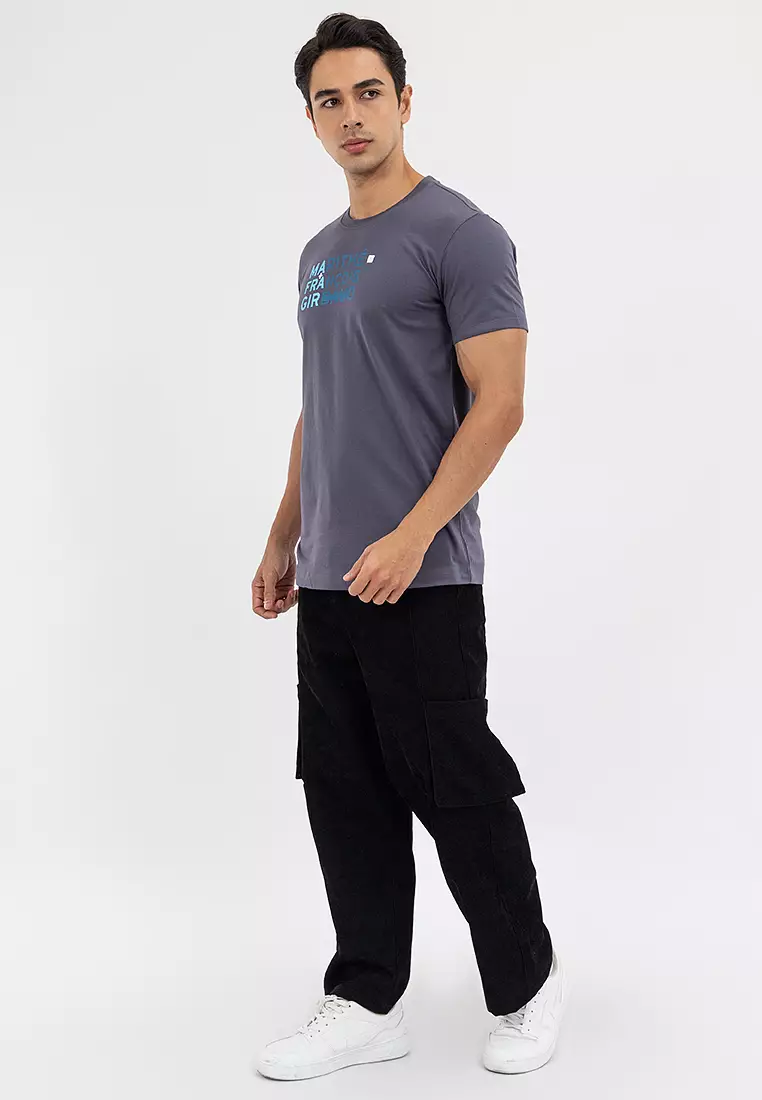 Men's MFG Paris 1972 Tee Dark Grey