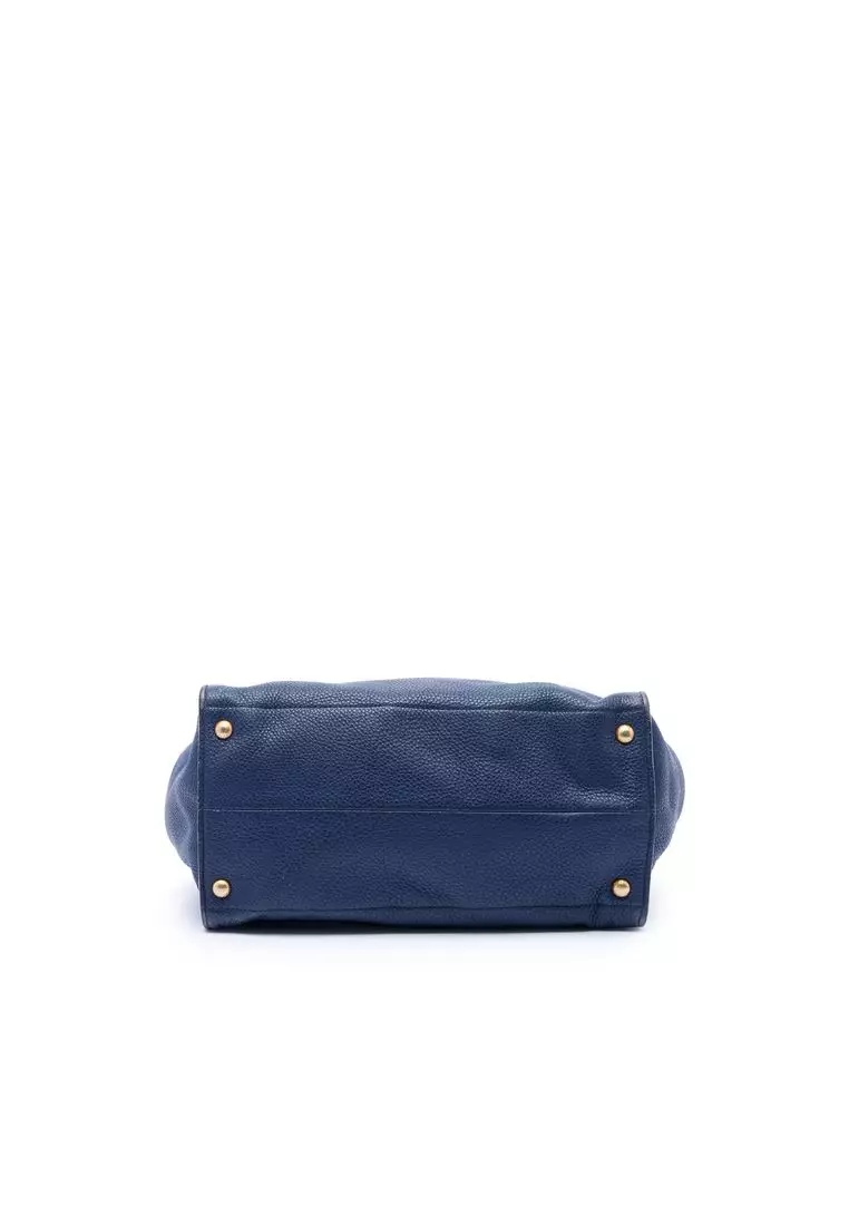 Pre-Loved Prada Vitello Daino Open Convertible Tote
