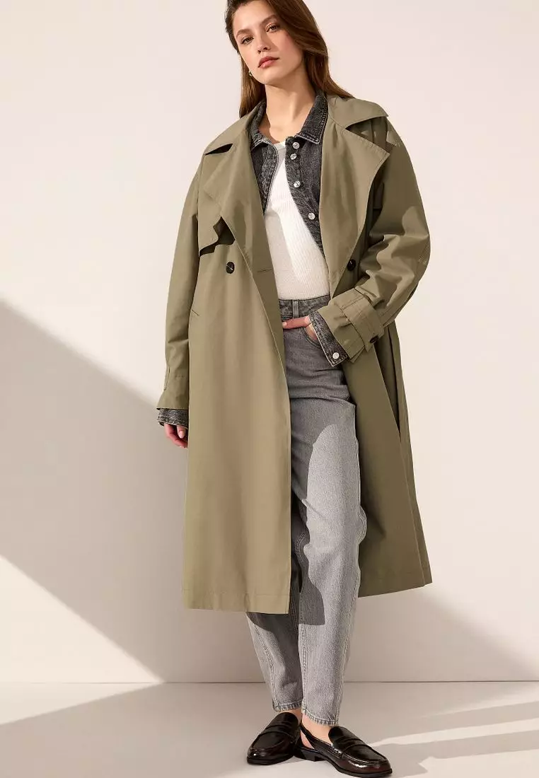 新品　完売品　fashiru authentic trench coat Buy NEXT Shower Resistant Trench Coat 2026 Online | ZALORA