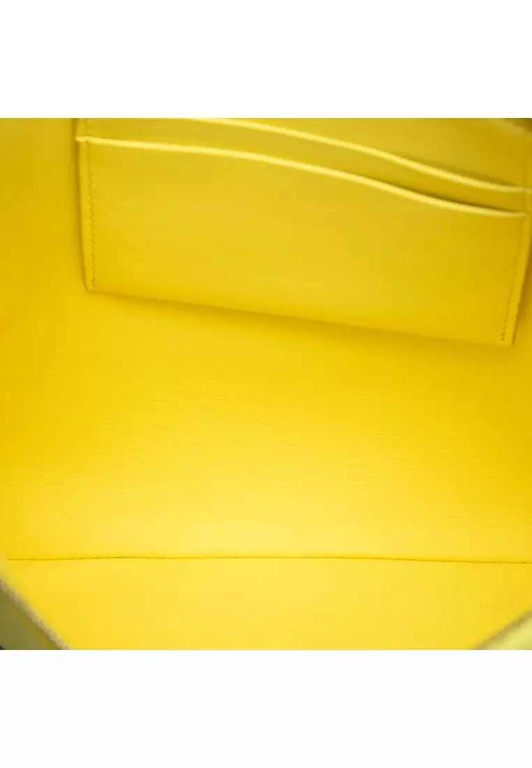 Pre-Loved Celine Bicolor Leather Solo Clutch