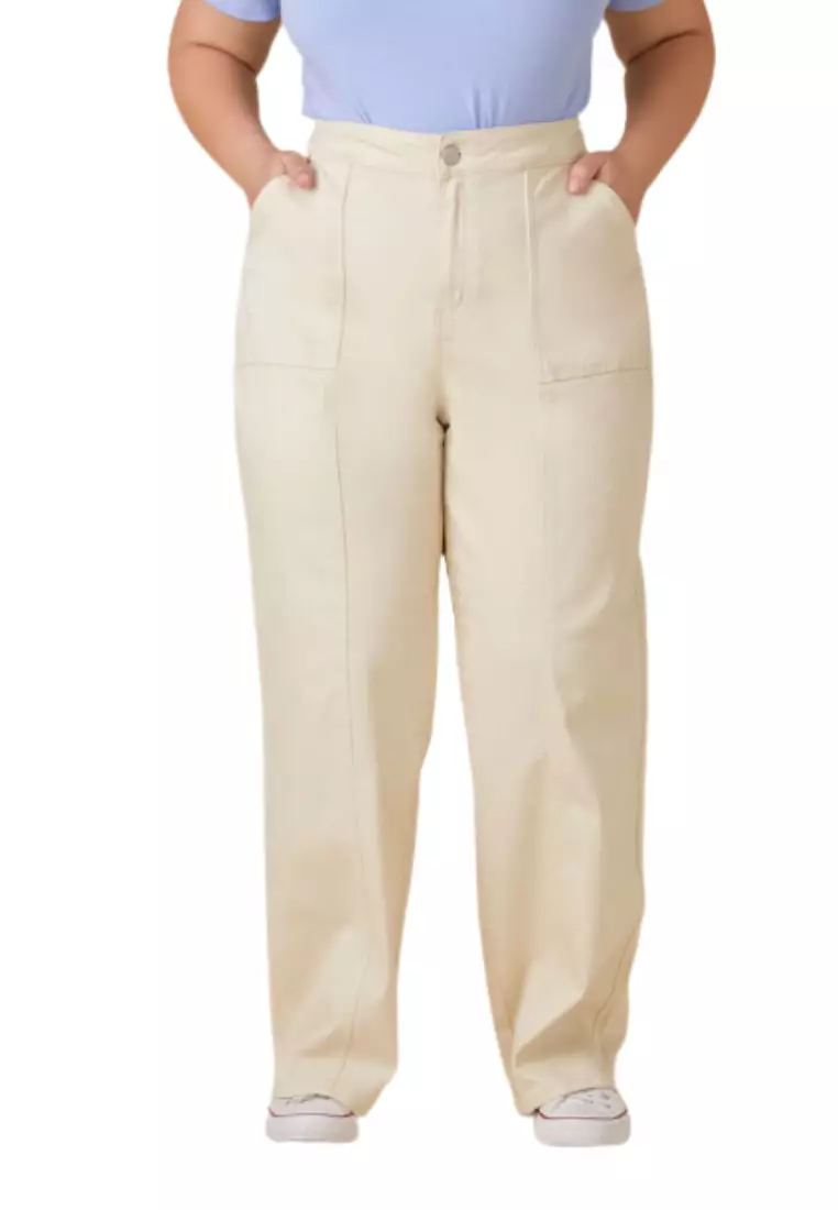 Buy FOREVER 21 Plus Size Uniform Cargo Pants 2024 Online