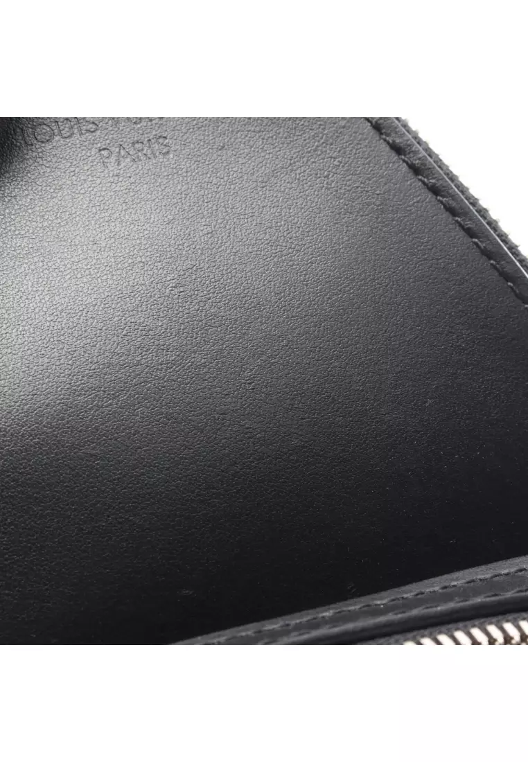 Pre-Loved Louis Vuitton avenue sling bag monogram macassar body bag PVC leather Brown black