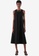 COS black A-Line Midi Dress 7235DAAFAA60E7GS_1