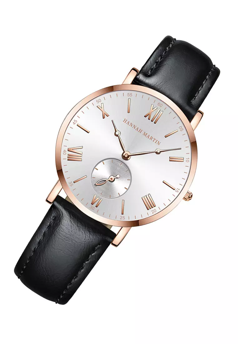 Romania Women Leather Quartz Watch