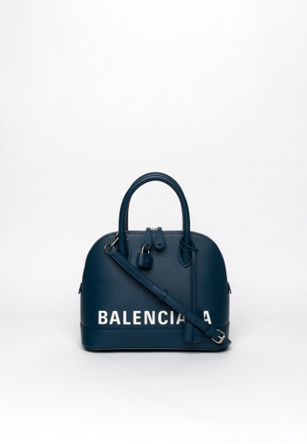 Balenciaga blue Ville Top Handle S Crossbody bag/Top handle 382E7AC892E6F6GS_1