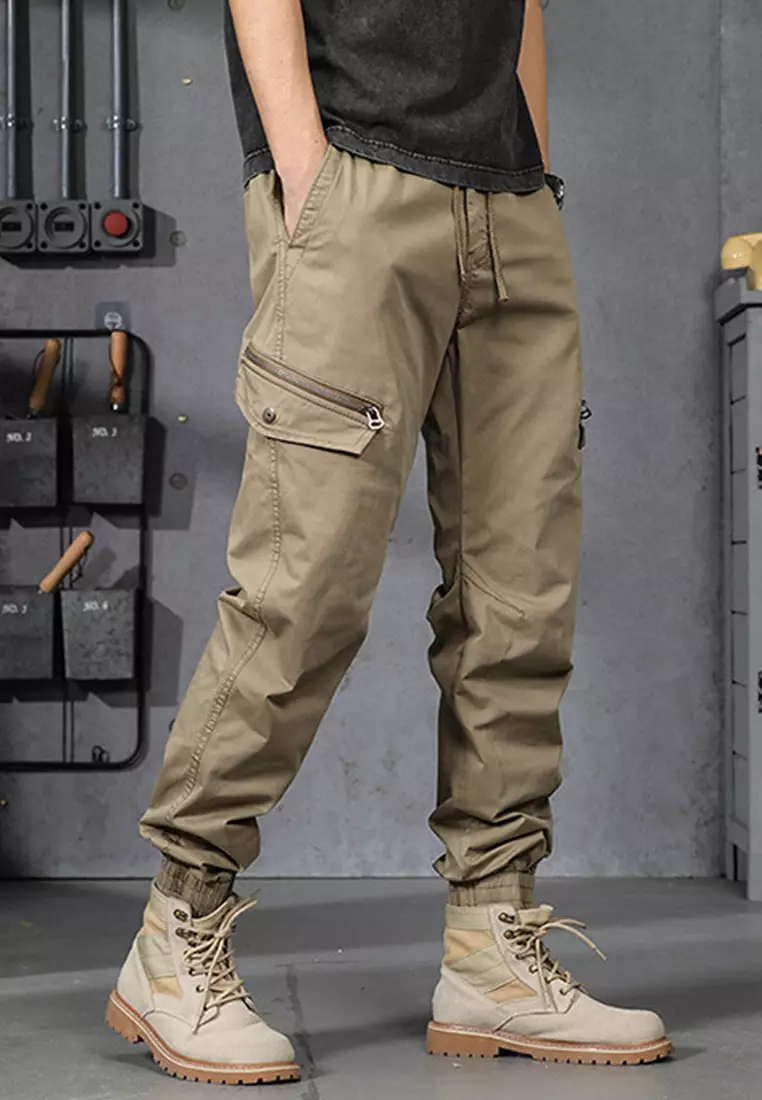 Functional Style Pockets Cargo Pants GJL678