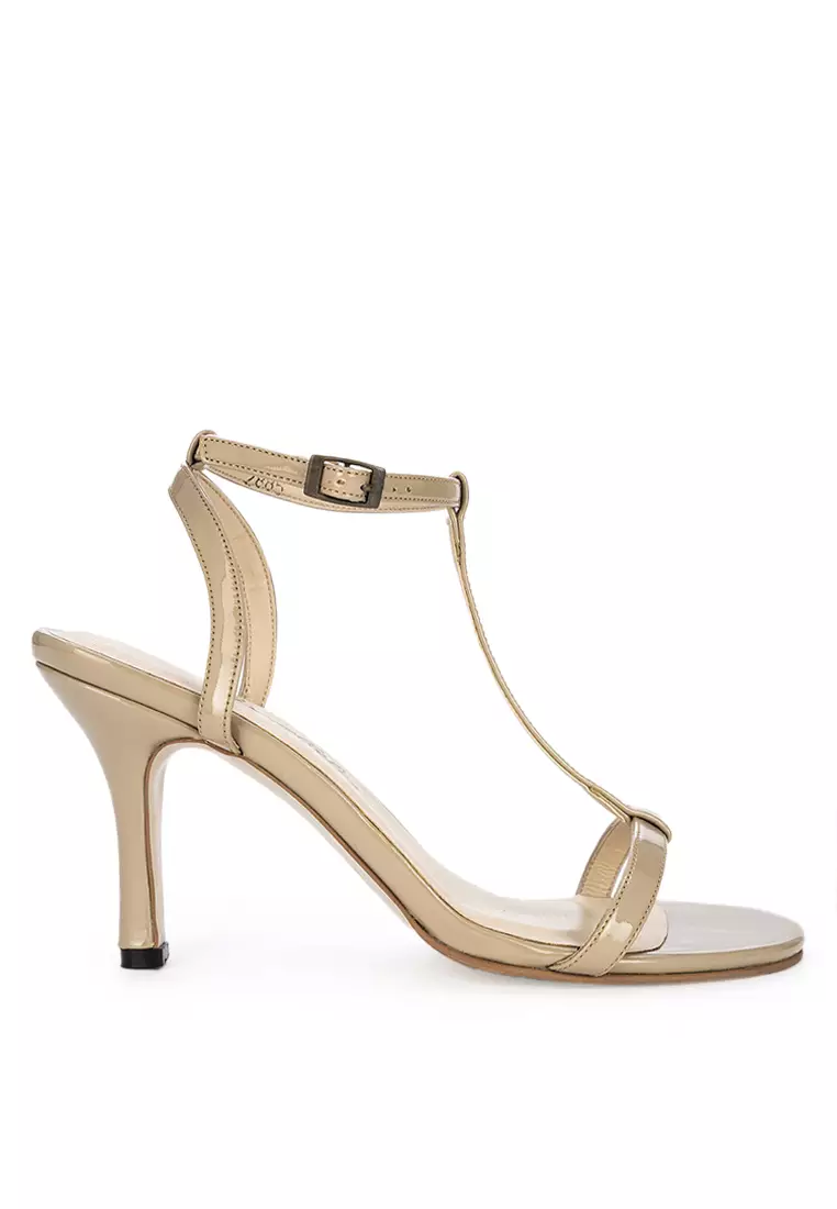 Discount on Carmelletes  shoes - SKU: Patent T-Strap Heels