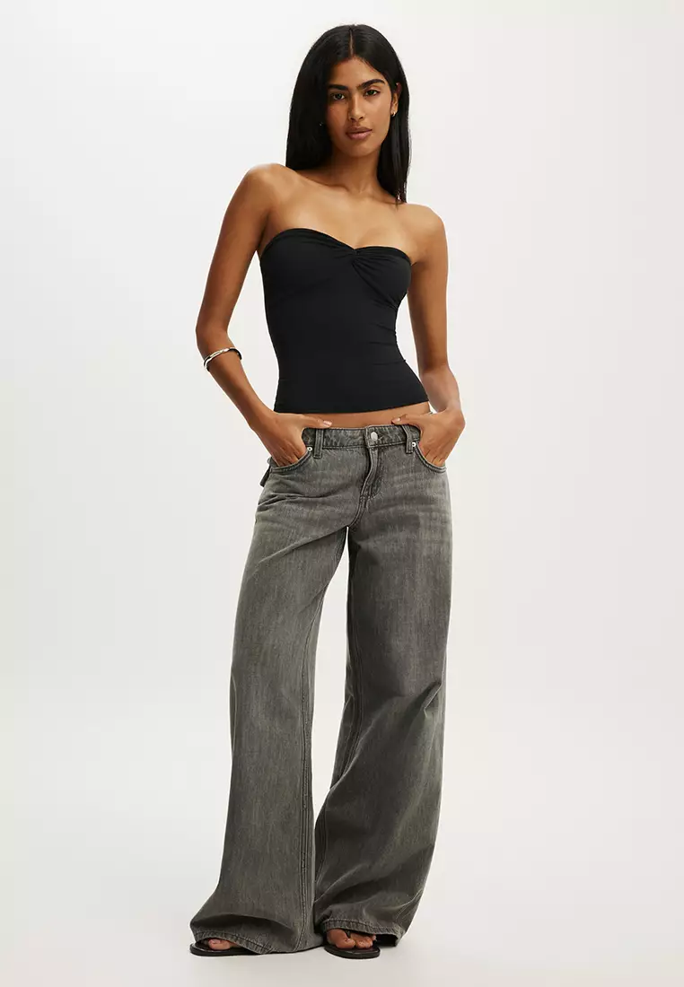 Hold Me Twist Bandeau Top