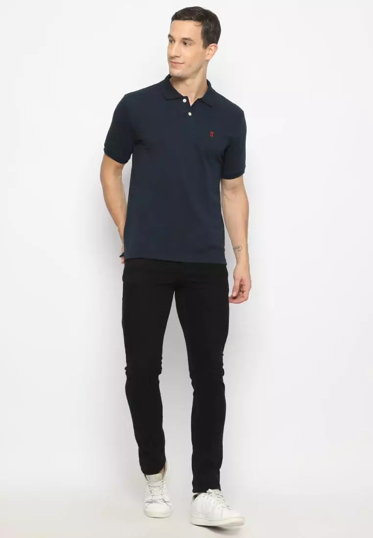 MATSUDA Kaos Polo Shirt Pria Kerah Kushima