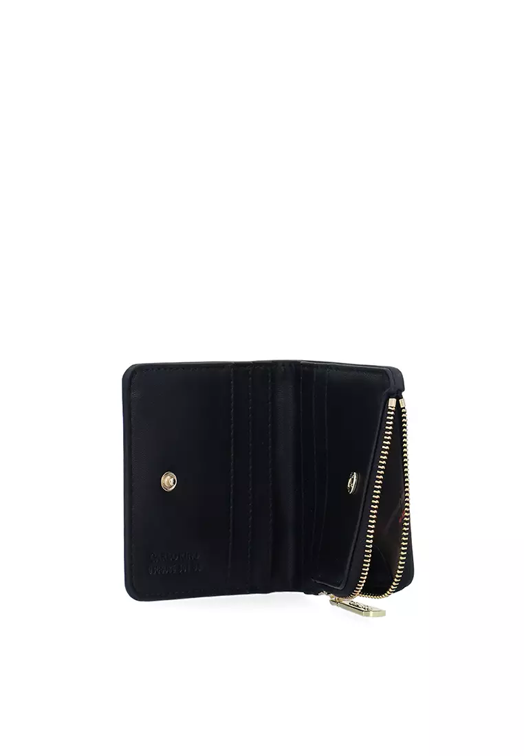 Buy Carlo Rino Onyx Short Wallet - Black 2026 Online | ZALORA