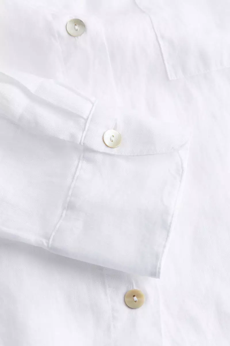 Oversized linen shirt