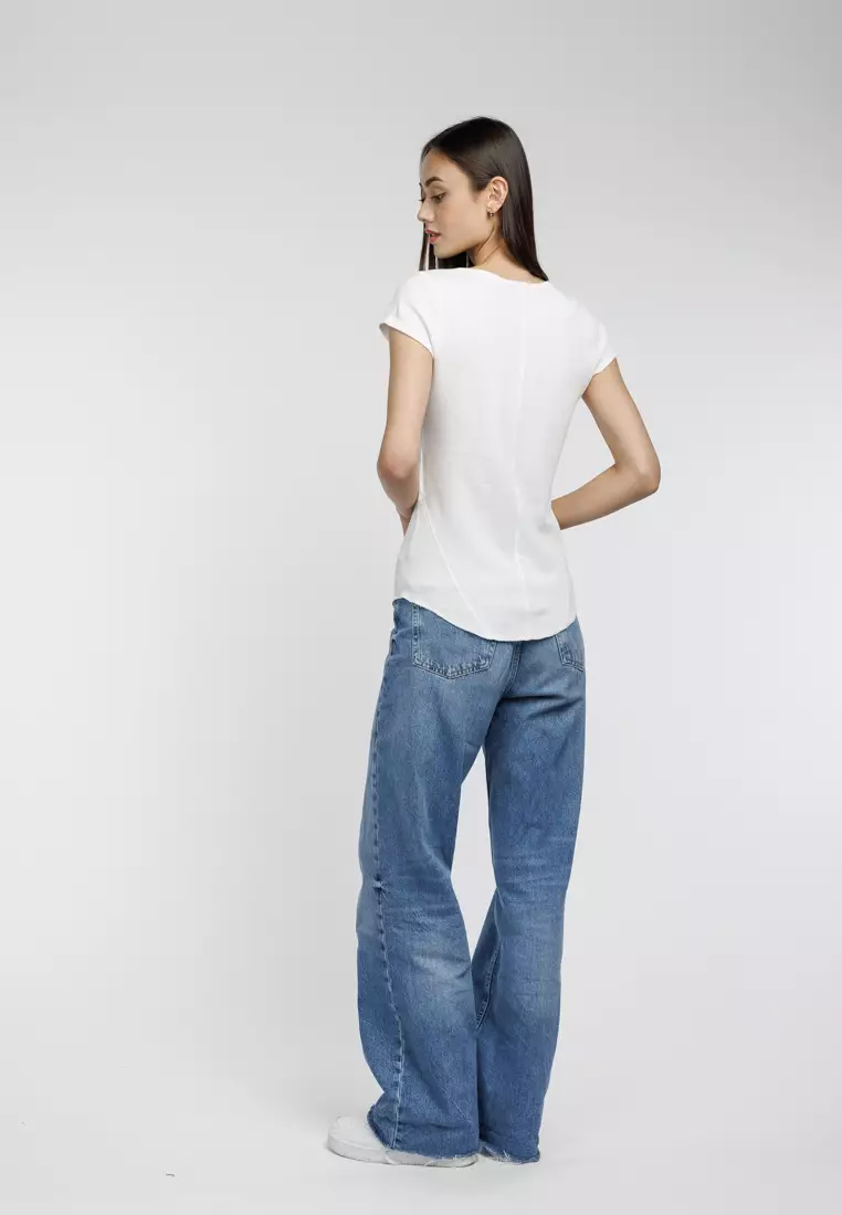 Harley-Davidson Cali Henley Knit Top