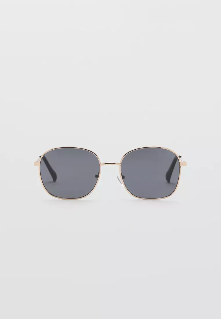 Metallic Frame Sunglasses