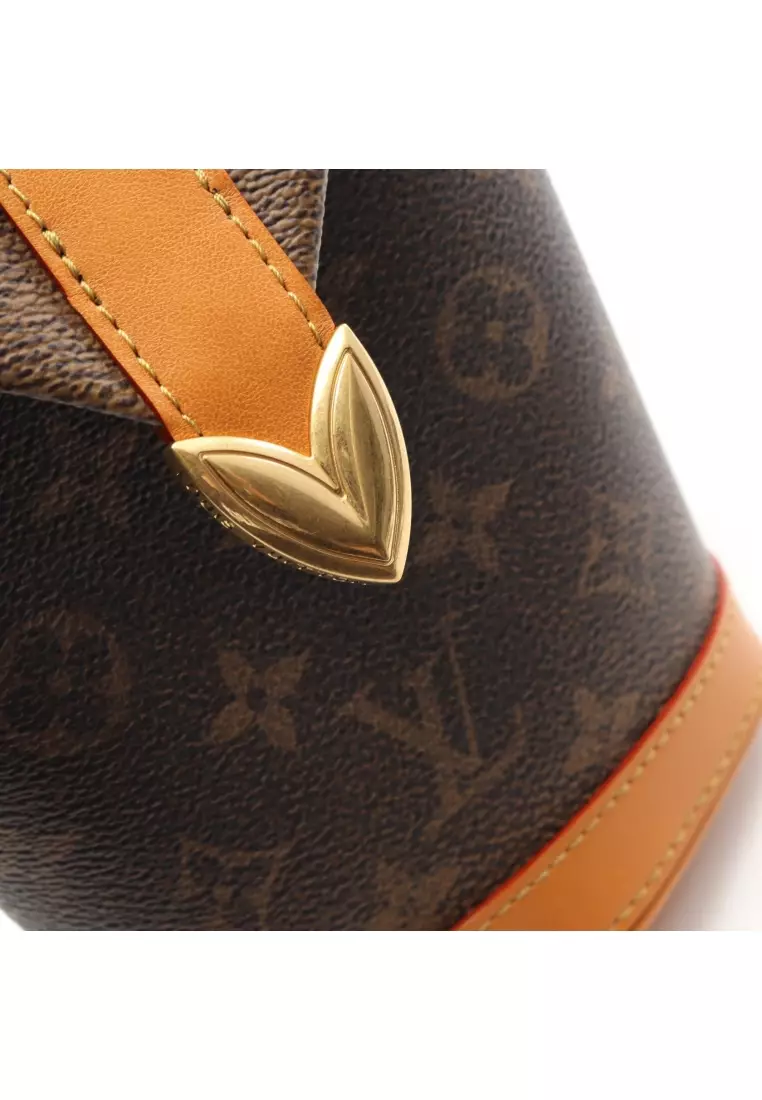 Pre-Loved Louis Vuitton Envelope Pouch Monogram Dust Shoulder Bag, PVC leather, brown