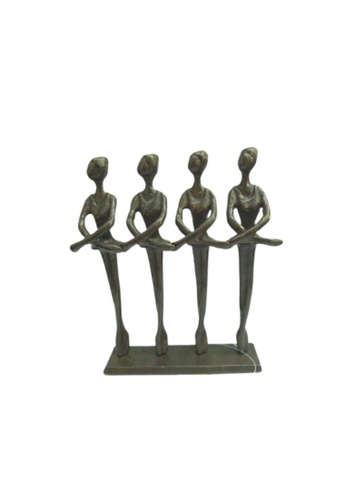 S&J Co. Home Decor Resin Figurines Achievement Congrats Handicraft Ornament Gift - Ballet Dancers F6855HL239B4B4GS_1