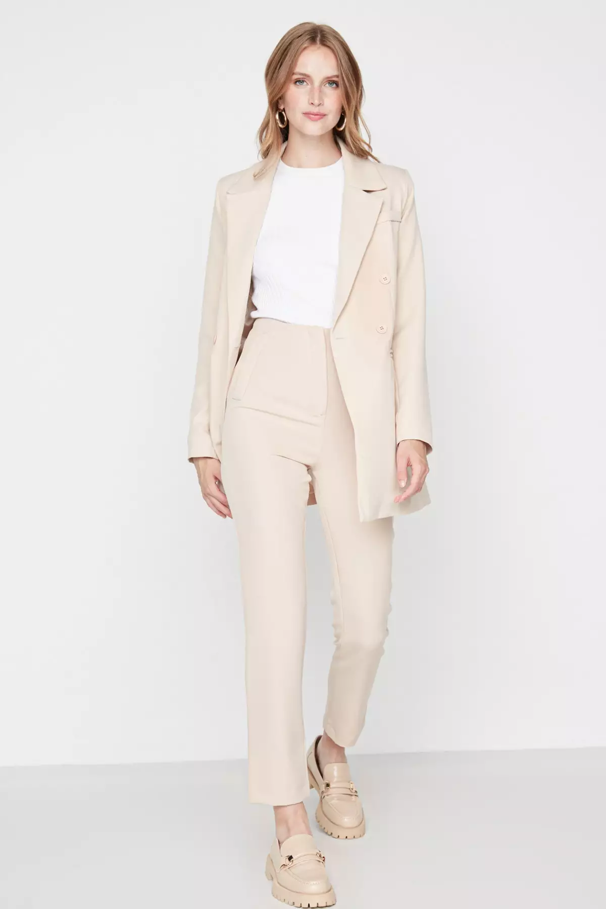Beige Pants