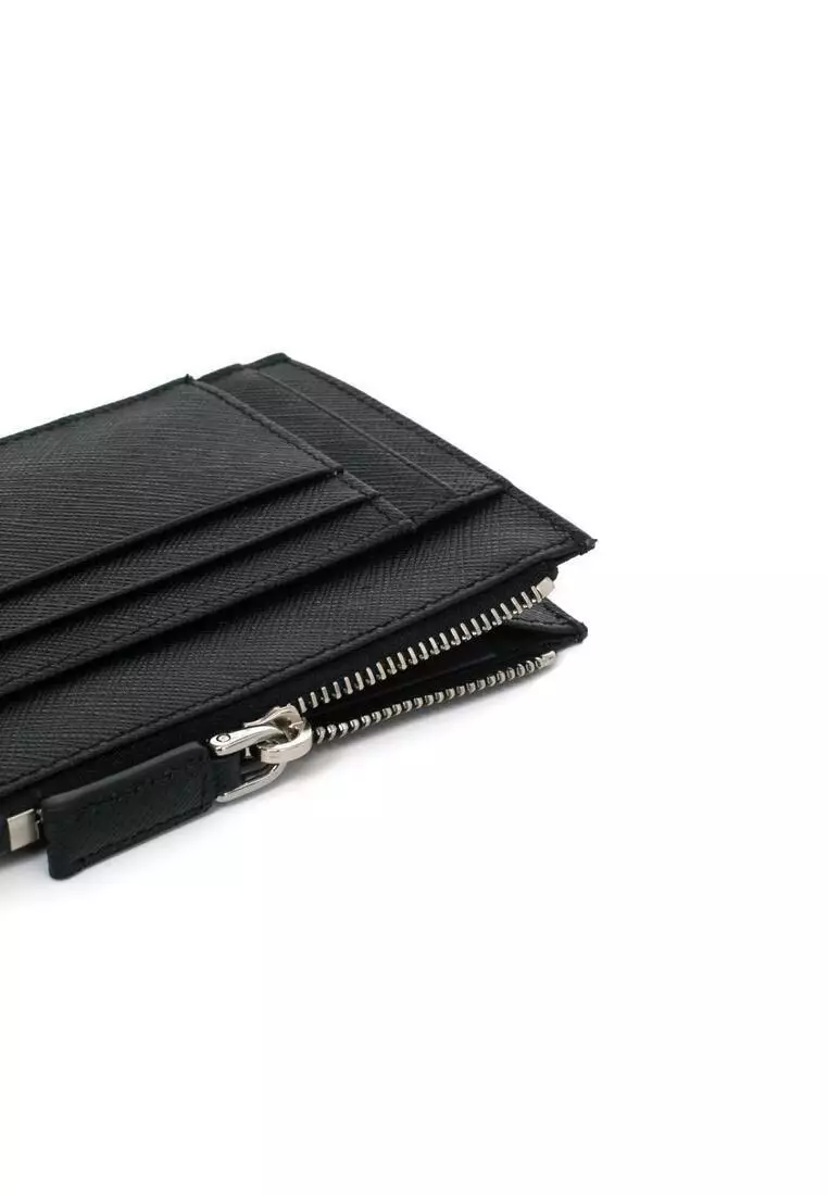 Saffiano Leather Card Holder/coin Purse