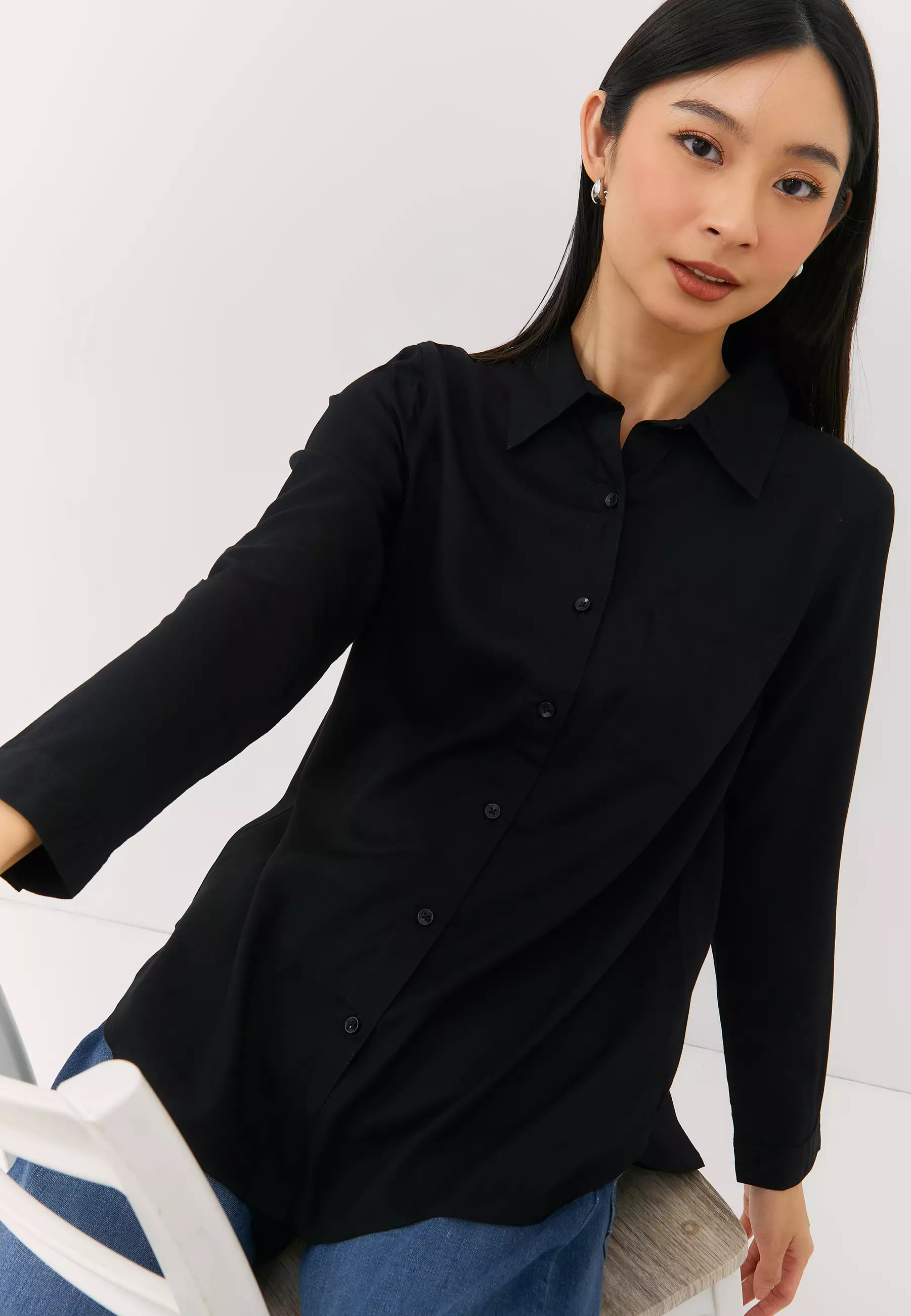 Nicole black Shirt (G.11617)