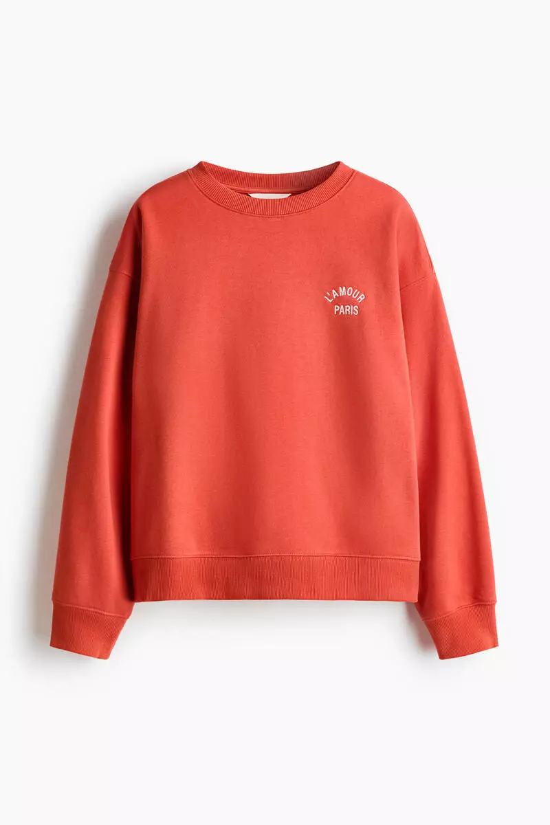 Text-motif sweatshirt