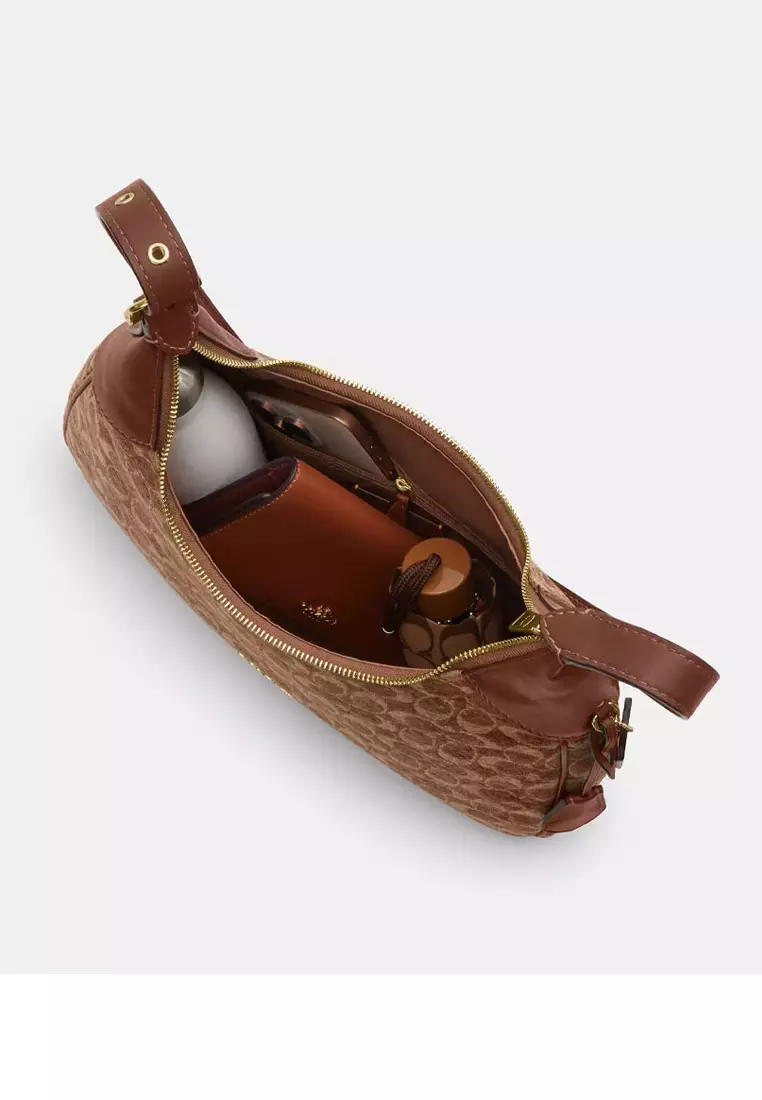 Ella Shoulder Bag In Signature Chenille