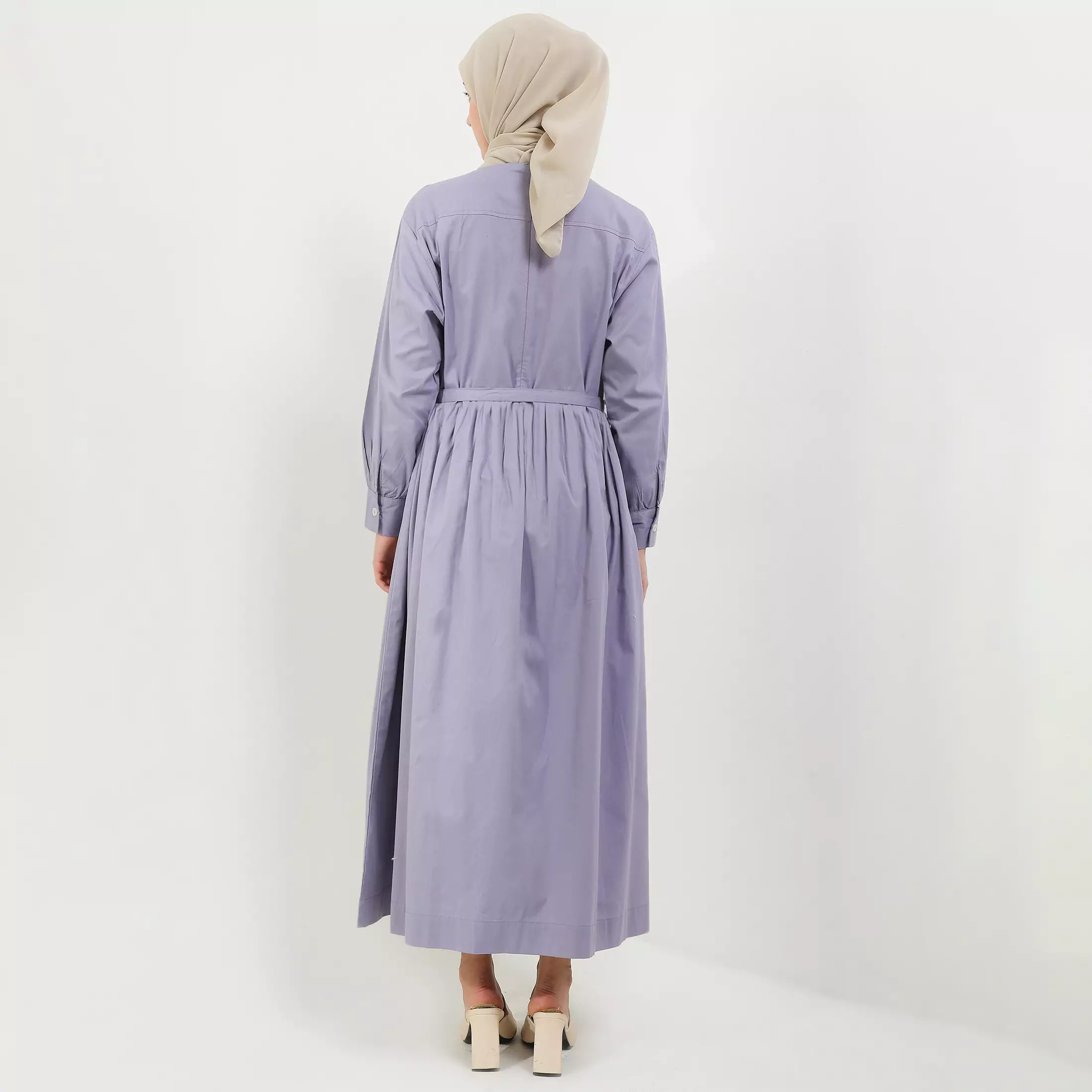 MFMW Eleina Dress Gamis Dusty Blue