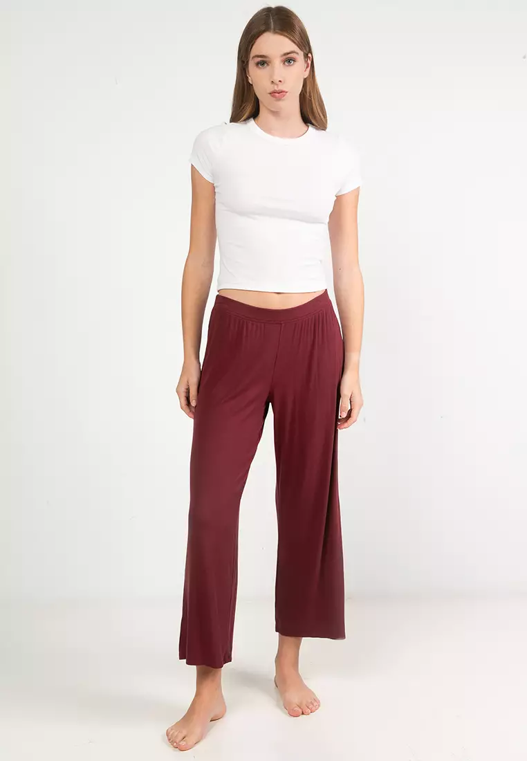 Sleep Recovery Asia Fit Wide Leg Pants