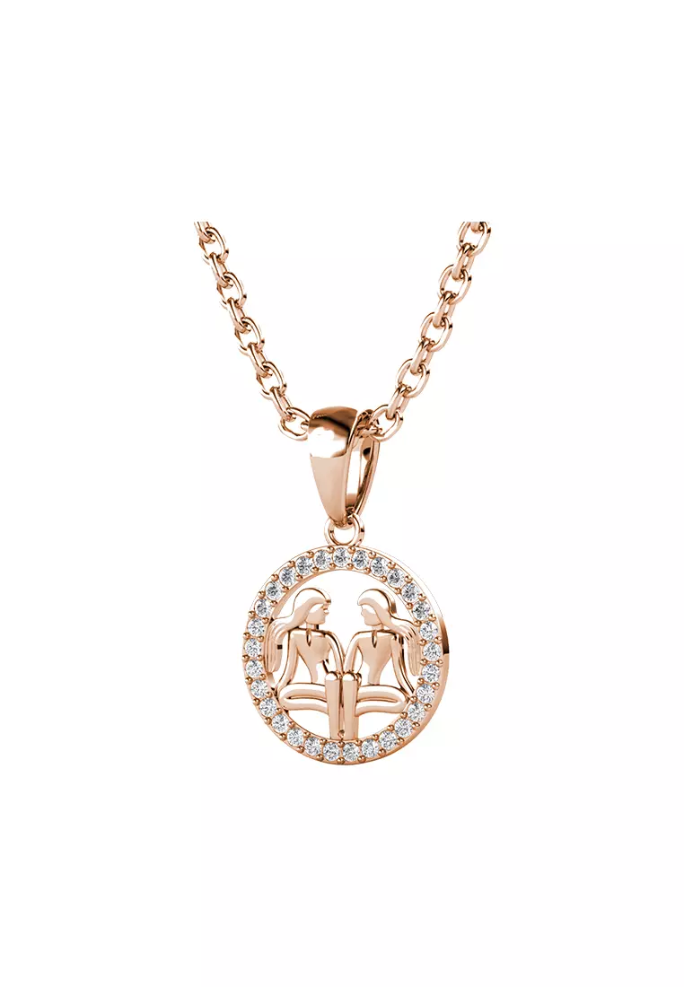 Gemini pendant gold on sale