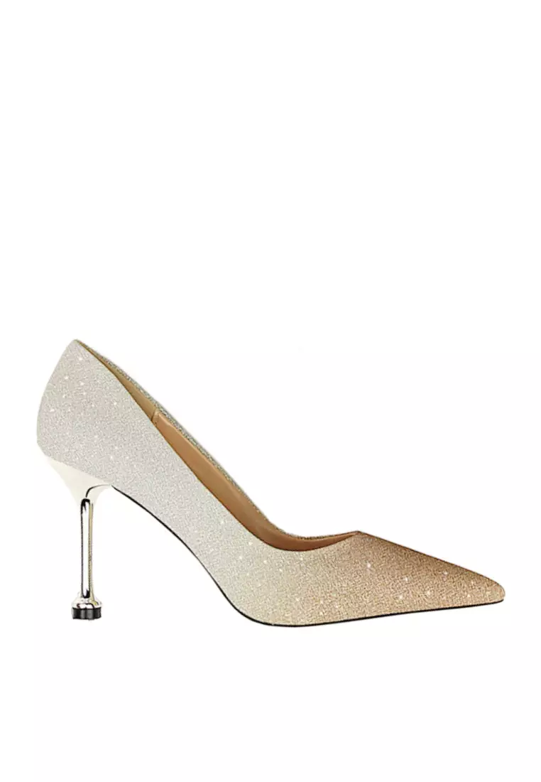Discount on Twenty Eight Shoes  shoes - SKU: Glitter Gradient Evening And Bridal Shoes Vp07551
