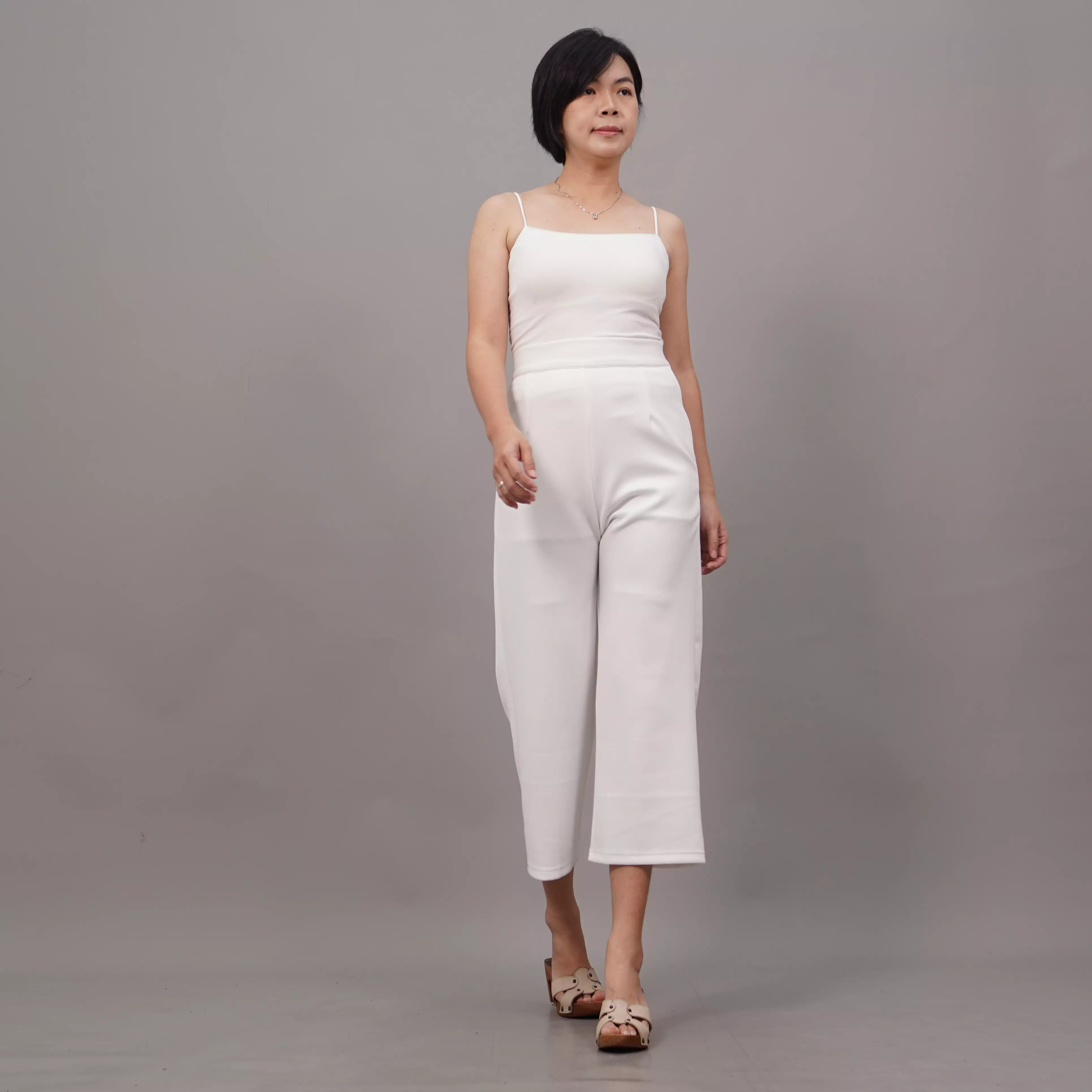  LISA Celana Kulot Highwaist Wanita Premium Celana Kulot Wanita 3/4 - BW