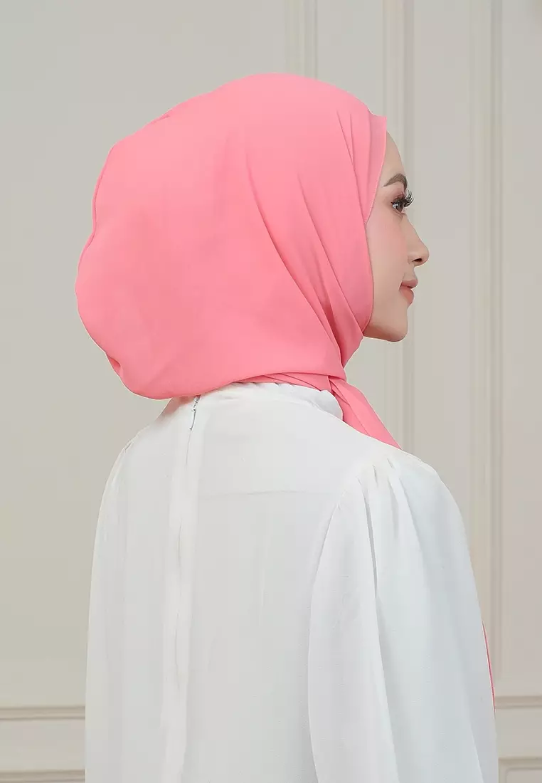 HIJAB INSTAN MAGNET SYIFA - SALMON
