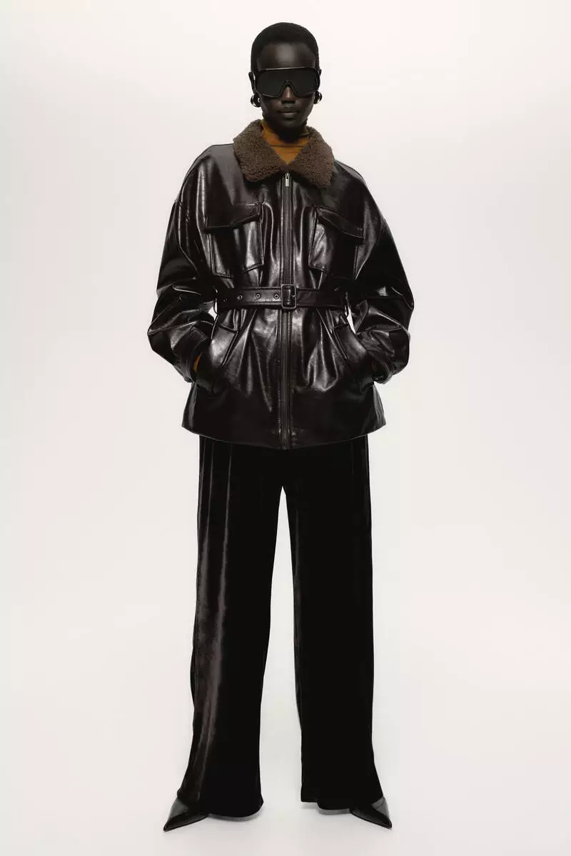 Velour trousers