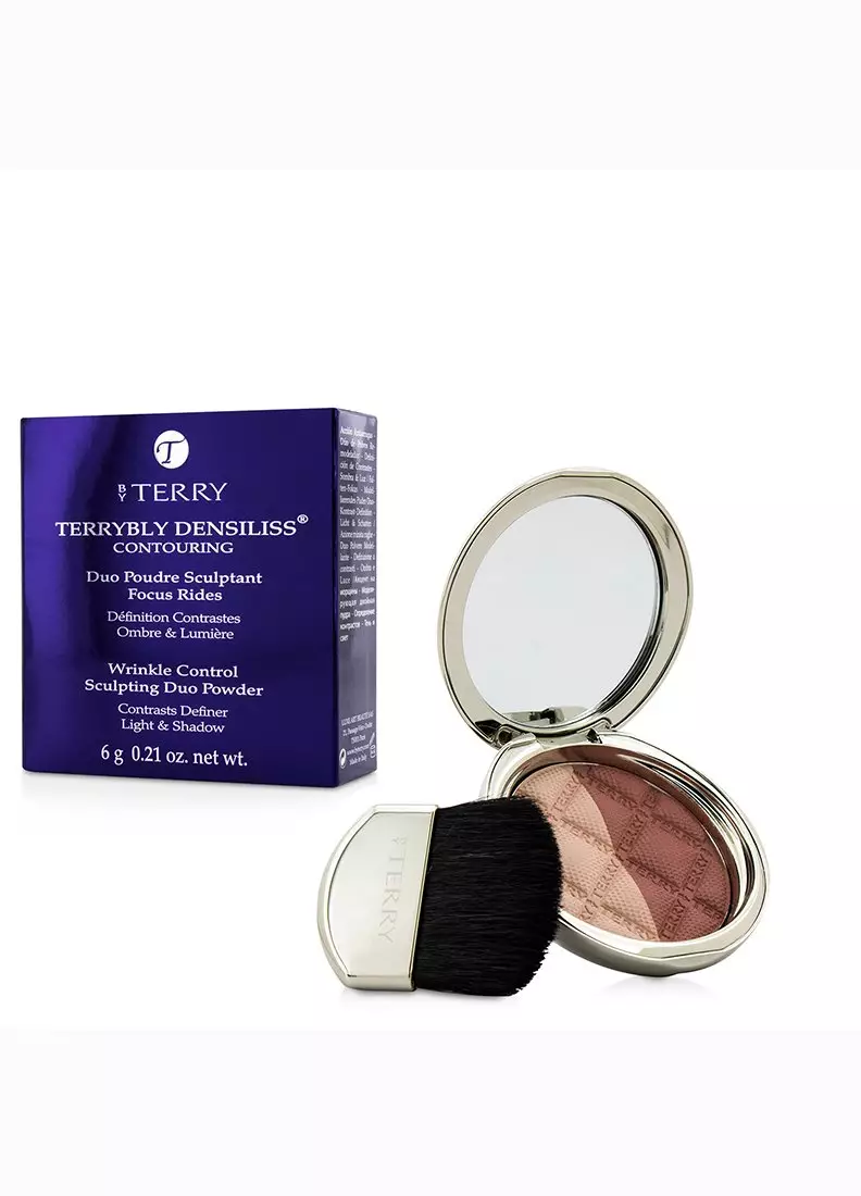 By Terry - Terrybly Densiliss Blush Contouring Duo Powder - # 400 Rosy Shape 6g/0.21oz