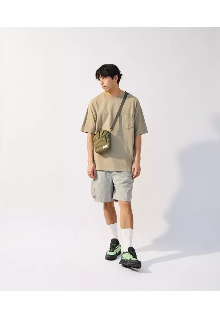 Plain-me 單色經典旅行小包-綠色