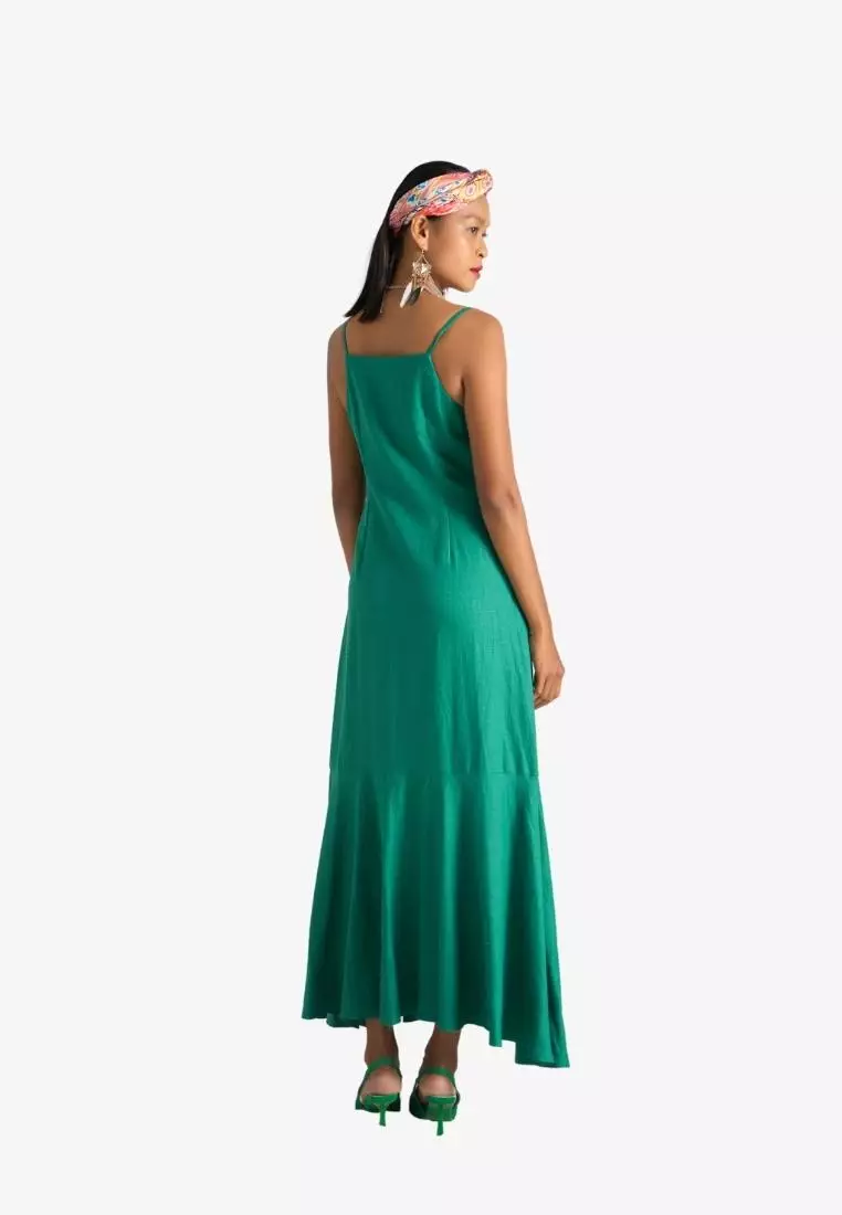 New Linen New Horizon Maxi Linen Dress