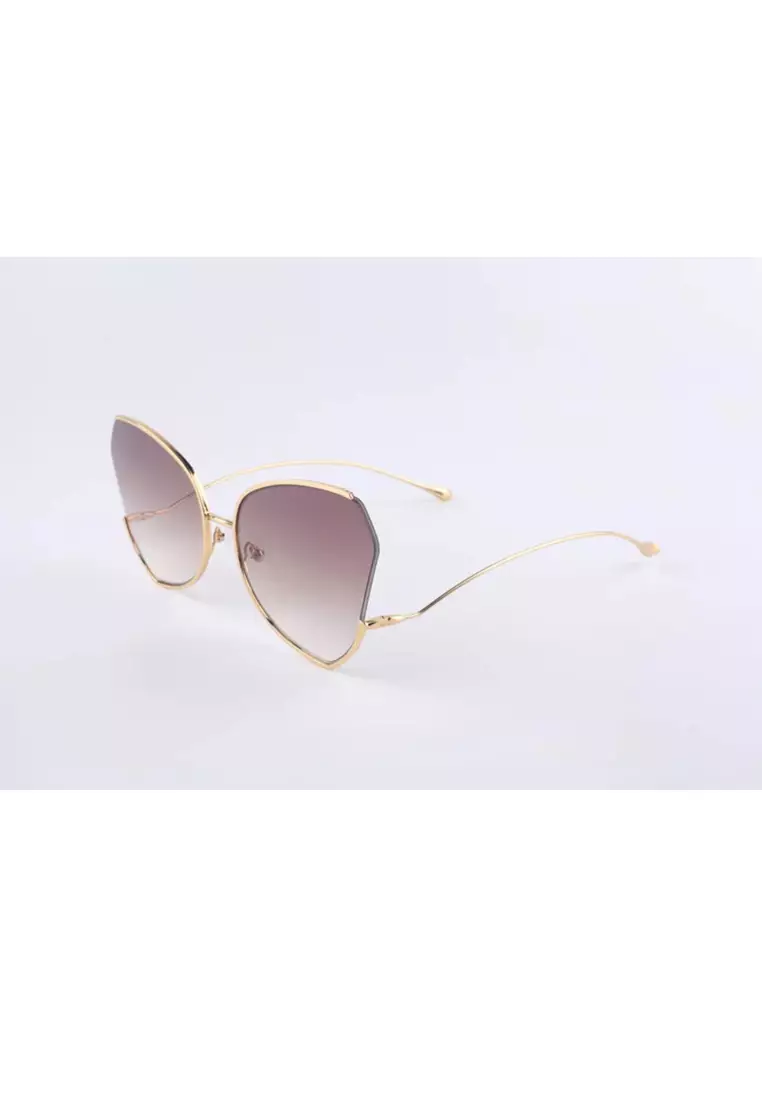 Watercolour (TF2-Champagne) Luxury Designer Sunglasses from London for Women