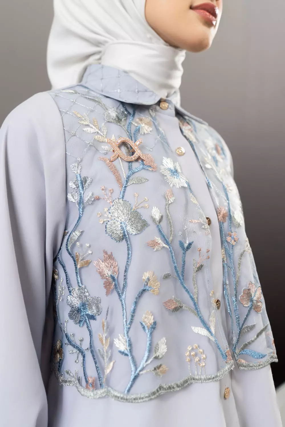 Klamby - Novely Shirt Cloud Gray