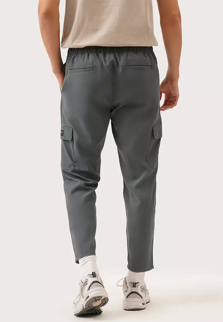 Cargo Woven Crop Jogger