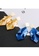 A-Excellence gold Blue Hexagon Earrings B5077ACFD5F672GS_3